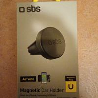sbs supporto magnetico da auto per smartphone