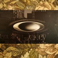 Oakley Deviation Fire Iridium Scatola originale 