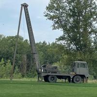 Perforatrice battipalo per pozzi 4x4