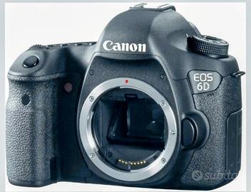 CANON FULL FRAME  EOS 6D + obiettivo