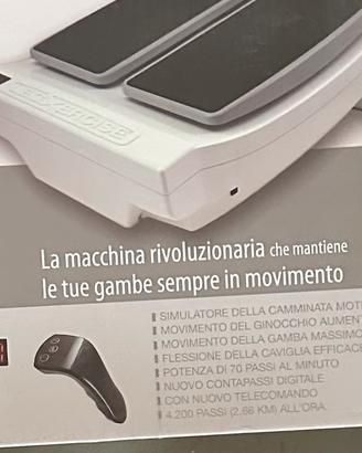 Macchina per tenere in movimento i piedi