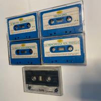LOTTO 5 MUSICASSETTE DI FAVOLE-ANNI '80-'90