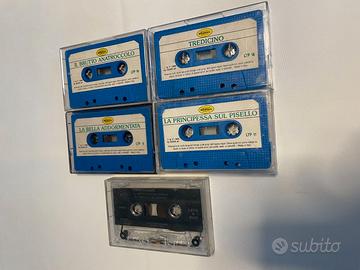 LOTTO 5 MUSICASSETTE DI FAVOLE-ANNI '80-'90