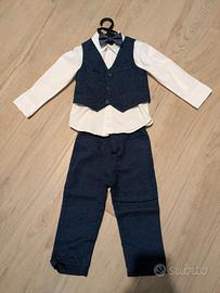 Vestito elegante cerimonia bambino