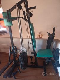 palestra attrezzata 