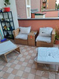 set divanetto esterno