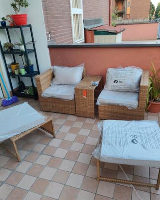 set divanetto esterno