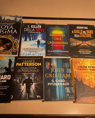 Selezione di 10 Romanzi Thriller Grandi autori