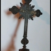 Croce da altare antica