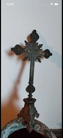 Croce da altare antica