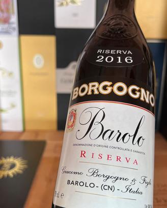 Barolo riserva 2016 borgogno