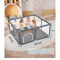 Box recinto  per bambini 124x124