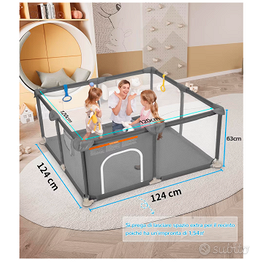 Box recinto  per bambini 124x124