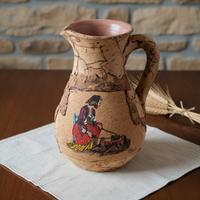 Rara caraffa stile rurale vintage