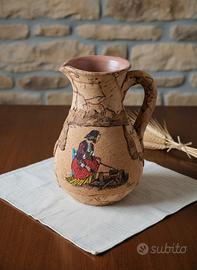 Rara caraffa stile rurale vintage