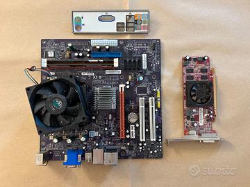 Scheda madre Packard Bell MCP73UT-PM  + cpu Intel