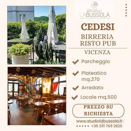 STORICA BIRRERIA - RISTO PUB IN PROVINCIA DI VICEN