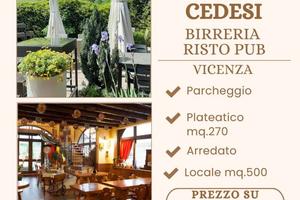 STORICA BIRRERIA - RISTO PUB IN PROVINCIA DI VICEN