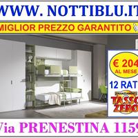 Letto a Scomparsa UGO a CASTELLO _12 rate da 204 €