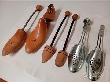 VECCHIE FORME PER SCARPE DA CALZOLAIO VINTAGE 