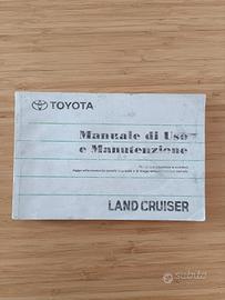 libretto manutenzione Land cruiser j90-95