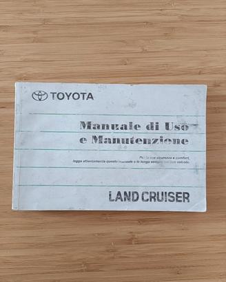 libretto manutenzione Land cruiser j90-95