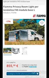 Veranda per Camper
