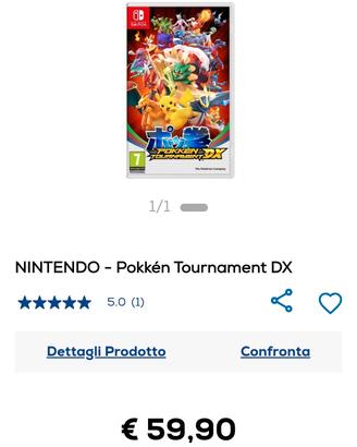 Pokémon tekken dx Switch 