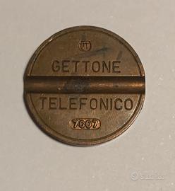 Raro gettone telefonico 7607