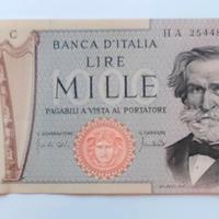 Banconota 1000 lire Giuseppe Verdi