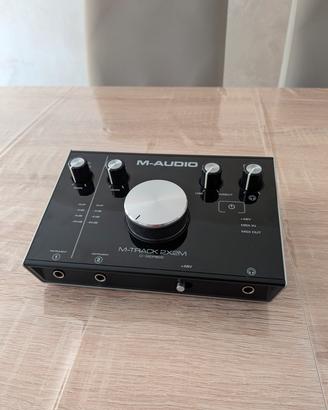 Scheda audio m-track 2x2m