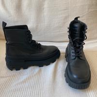 Stivali Moncler Pelle Nero