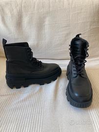 Stivali Moncler Pelle Nero