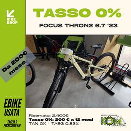EBIKE FOCUS THRON2 6.7 '23