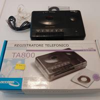 registratore telefonico a cassetta