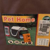 Trasportino pieghevole per cani