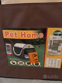 Trasportino pieghevole per cani