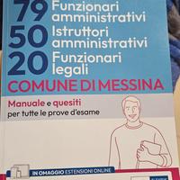 libro teoria e test per funzionari e istr. amm.vi 