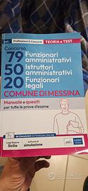 libro teoria e test per funzionari e istr. amm.vi 