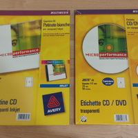 Copertine ed etichette CD/DVD