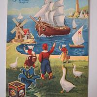 Cartolina SAIWA Biscotti Wafers Cartolina Foto