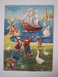 Cartolina SAIWA Biscotti Wafers Cartolina Foto