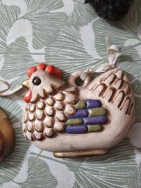 Gallina Thun vintage da appendere