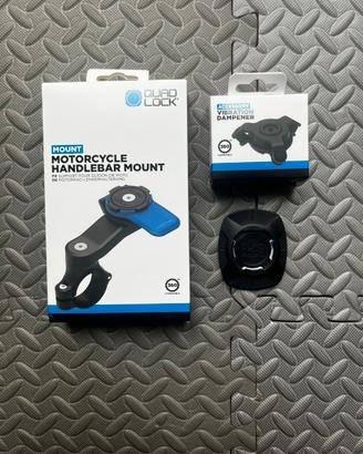 Quadlock,+anti-vibration + adattatore universale