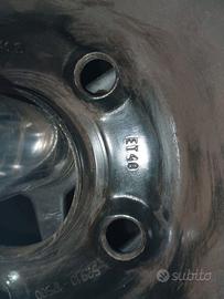 cerchioni in acciaio Kia  del 15"