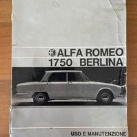 Ricambi Alfa Romeo Giulia Berlina 1750