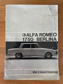 Ricambi Alfa Romeo Giulia Berlina 1750