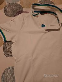 Polo SUNDEK bianca taglia XS