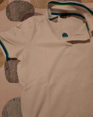 Polo SUNDEK bianca taglia XS