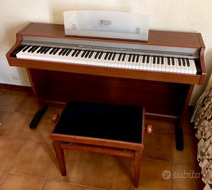 Piano digitale Korg Concert EC150 con sgabello